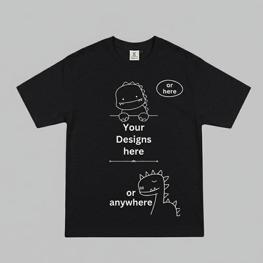 [Custom] Kid Premium Cotton Crew Neck T-Shirt (Free Shipping)