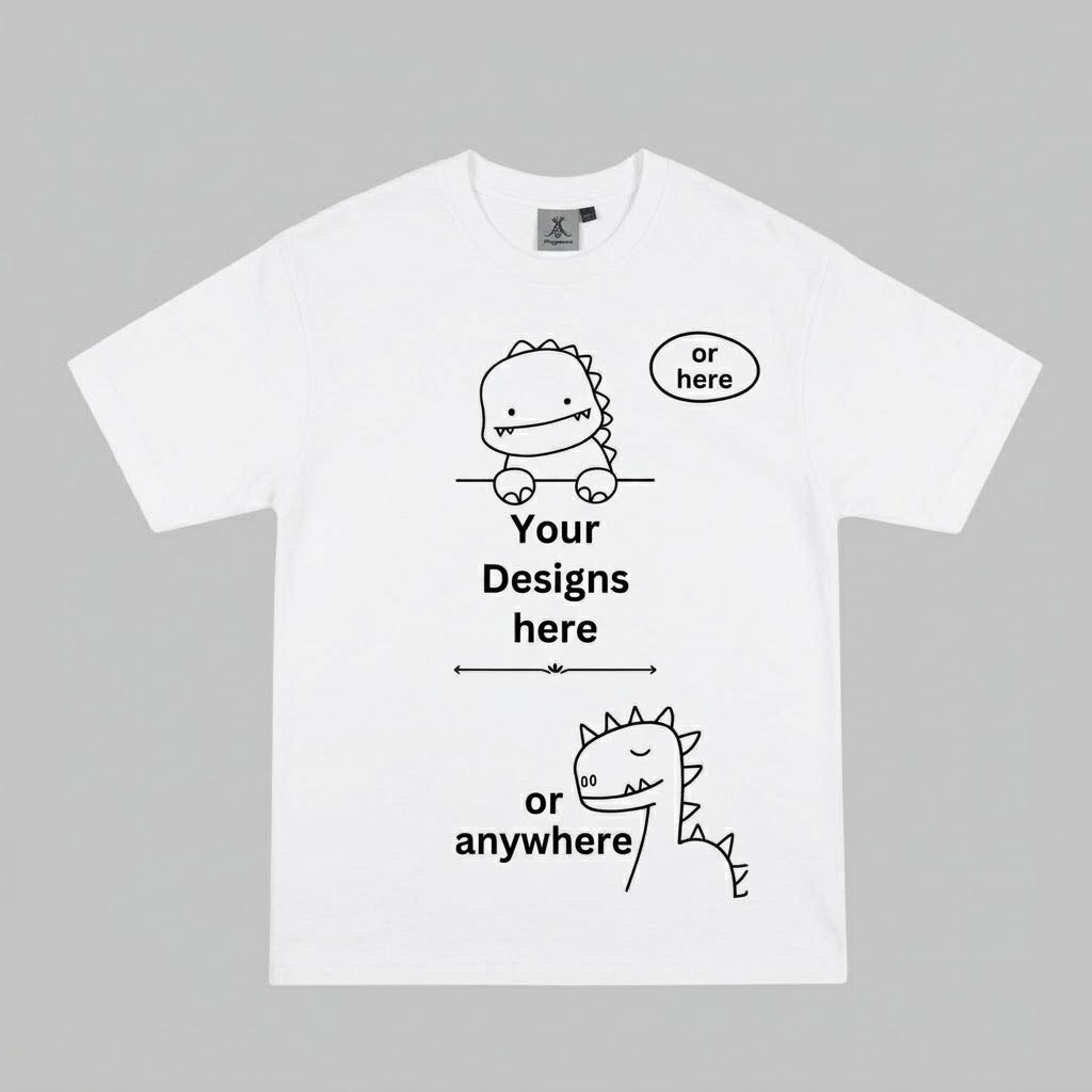[Custom] Kid Premium Cotton Crew Neck T-Shirt (Free Shipping)