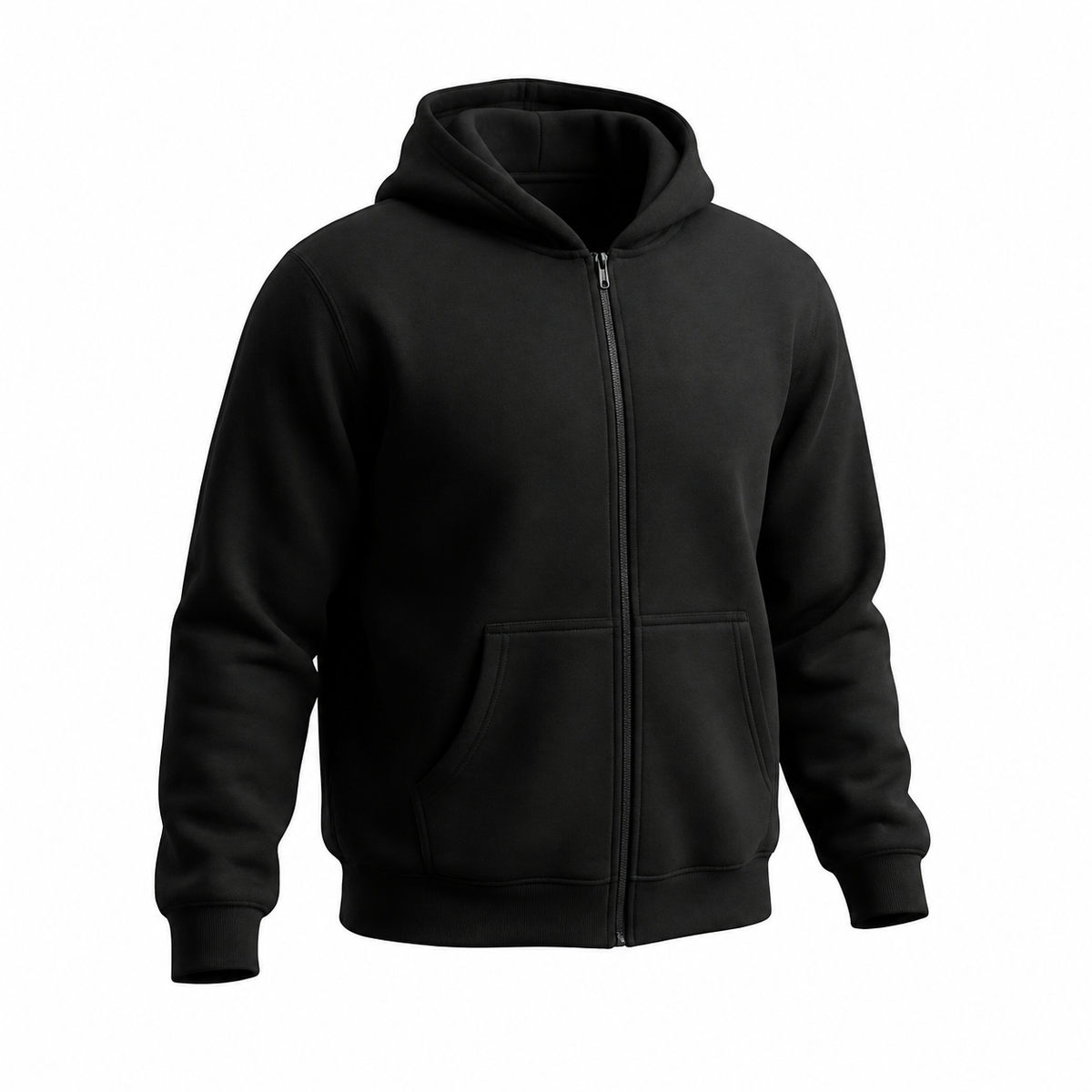 [3-Pack] Unisex Premium 100% Cotton Full-Zip Hoodie (Free Shipping)